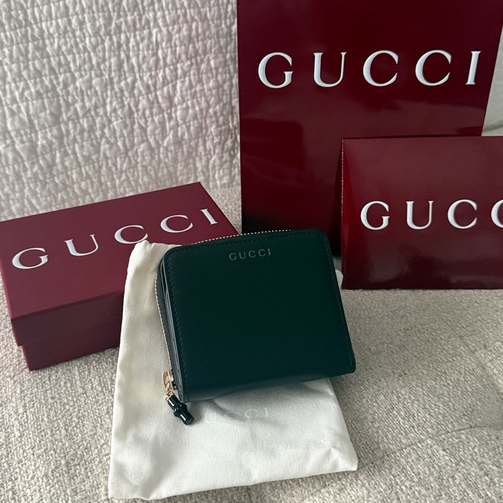 Gucci Black Leather Wallet